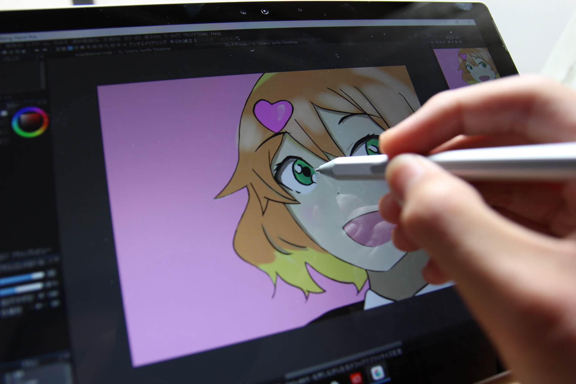 Surface Pro 4でイラスト制作に挑戦 お絵描き用タブレットとしての実力は すたぶろ